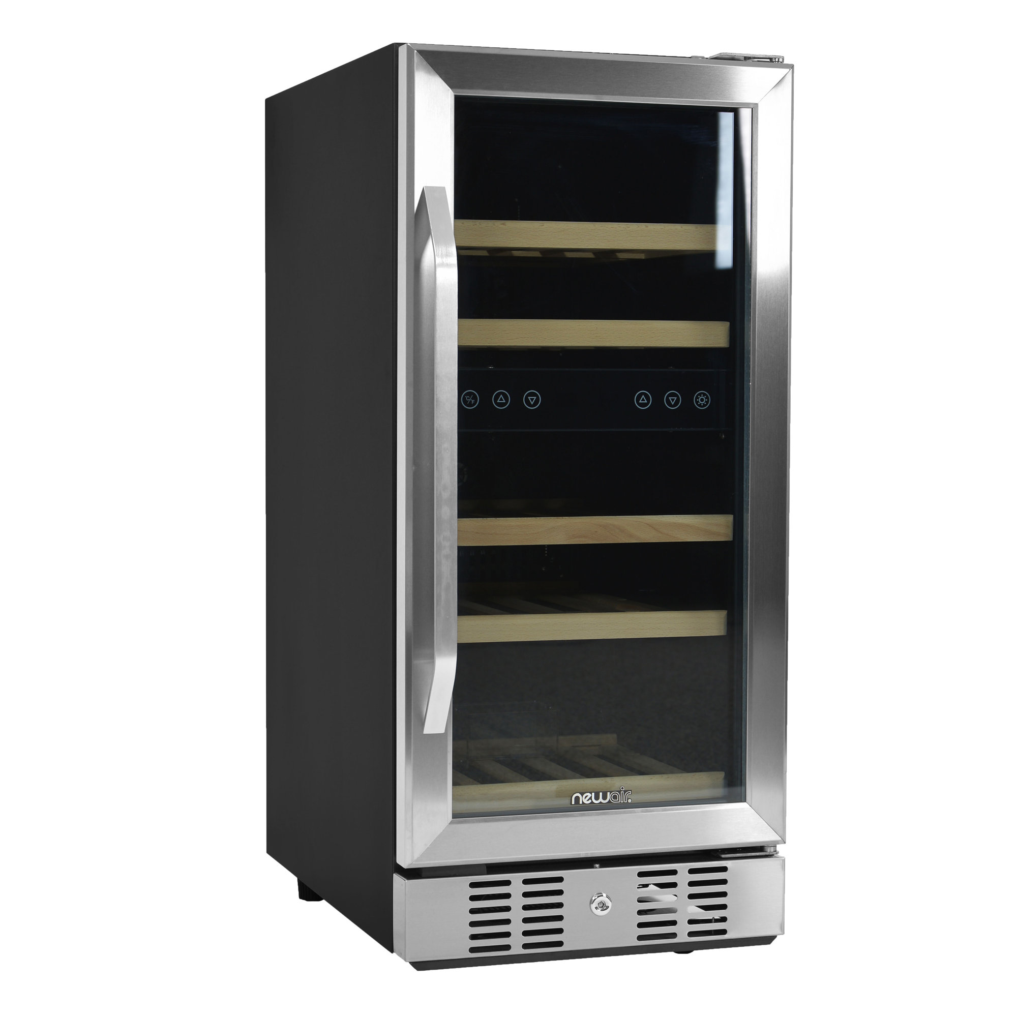 NewAir 29 Bottle Dual Zone BuiltIn Wine Cooler & Reviews Wayfair